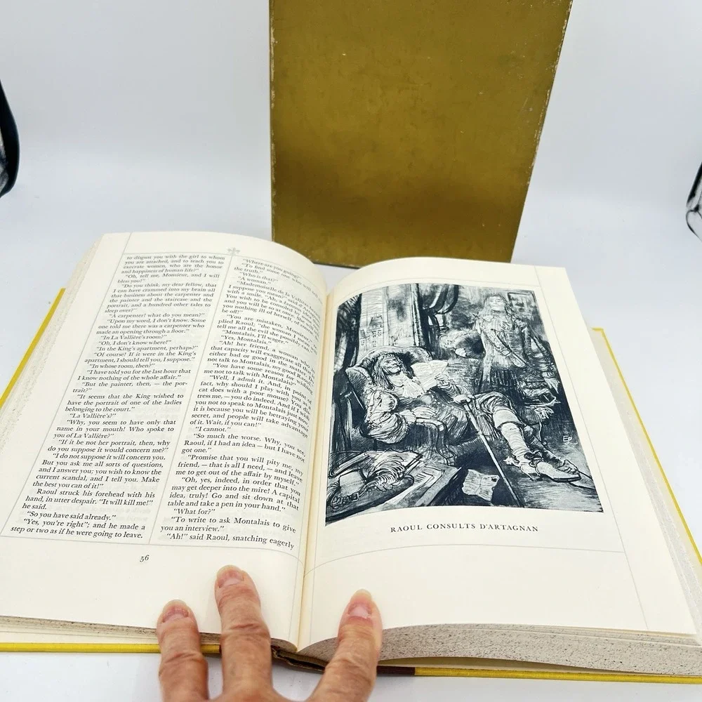 The‎ Man In The Iron Mask by Alexandre Dumas , Heritage Club 1964 - Hardcover
